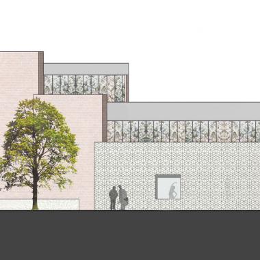 Pfarrheim St. Georg - Angliederung eines Pfarrheims an eine bestehende Kirche in Heiden 